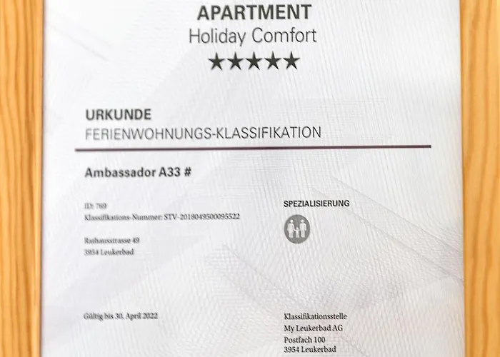 Residenz Ambassador Appartement *